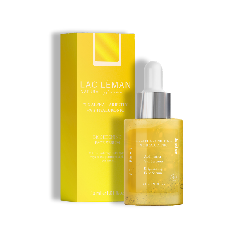 Aydınlatıcı Leke Karşıtı Arbutin Cilt Bakım Serumu 30 Ml (Arbutin %2 + %2 Hyaluronic Acid)